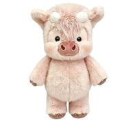 Generico Plush Cow Doll, Comfort Stuffed Animal, Soft Farm Plush with Oversized 23.6 Inch Design, Animal Pillow with Realistic Detailing, Stuffed Decoration, Cow Toys for Sofa Bed Gift Giving Use