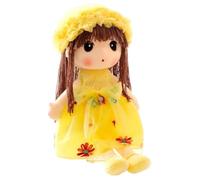 Generico Plush Doll Handmade Cute Soft Figure, Little Girl Figure Sleeping