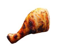 Generico Plush Doll - Realistic Food Shape, Standard Size with 3D Simulation, Soft Velboa Fabric, Fried Chicken Figurine, Decorative Novelty Toy for Sofa Bedroom Nursery Photo Prop Birthday