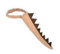 Generico Plush Dragon Tail For Kids - 3D Dinosaur Costume Prop With Adjustable Elastic Band, Lightweight Upright Animal Tail, Cute Reptile Dress Up Accessory, Rugged Party Favor | For Boys & Girls
