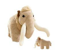 Generico Plush Elephant - Cotton, Cute Animal Realistic Soothing Toy,Engaging Texture Detail | Endurable Materials,Plush Elephant Birthday Valentines Christmas Kids Girl