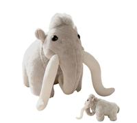 Generico Plush Elephant - Cotton, Cute Animal Realistic Soothing Toy,Engaging Texture Detail | Endurable Materials,Plush Elephant Birthday Valentines Christmas Kids Girl