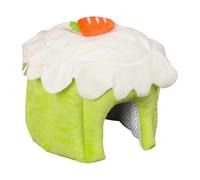 Generico Plush Hamster House - Hangable Soft Bottomless Bed, Chinchilla Sleeping For Small Animals, Soft Construction Detail, Pet Comfort Accessory, Hamster Chinchilla Bunny Use