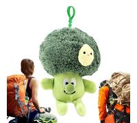Generico Plush Keychain - Bag Charm Pendant Vegetable Toys, Cute -Worthy Broccoli Purse Accessory, Creative Plush Doll Keyring Ornament | Aesthetic Veggie Key Ring Token For Women Backpack Handbag