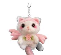 Generico Plush Keychain Cat - Funny Plush Soft Lightweight Small Bag Charm