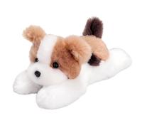 Generico Plush Puppy Toy Soft Realistic Lying Down Doll Versatile Cuddle