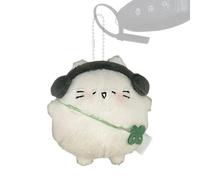 Generico Plush Purse Charm Plush Cat Shape Backpack Pendant Decor