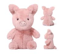 Generico Plush Stuffed Animals, Cute Hog Plush, 9.84in Huggable Soft Figure, Adorable Design, Cozy Soothing for Girls, Sisters, Friends, Bedtime, Sofa, Couch, Desk, Room Decor