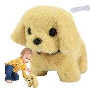 Generico Plush Toy Dog Robot Puppy, Realistic Electronic Robot with Sounds and Movements, Safe Interactive Pet Toys, Includes Bone or Carrot Accessory, Kids’ Play and Learning