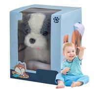 Genérico Plush Toy - Robot Puppy | Interactive Toy | Interactive Plush Pet Kids Toys, Robot Dog Pet Plush Interactive Realistic Puppy Dog Toy, Electronic Toy Walking, Barking, Wagging Tail Robot Dog
