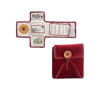 Generico Pocket Devotional Book, Portable Daily Prayer Guide, Small Foldable Scripture Companion, Lightweight Tool, for Communion, Baptism, Home, Travel, Spiritual Practice More