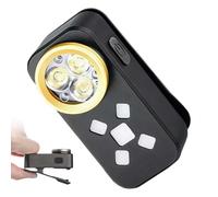 Generico Pocket Flashlight - 200-800 Lumen Rechargeable Outdoor Lamp, 500mAh High Intensity LED, Multi-Mode Beam Torch, Survival Gear, Hiking Equipment, Matte Black Waterproof Aluminum Body