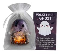 Generico Pocket Ghost - Simpatici biglietti di incoraggiamento, regalo ispiratore e confortante | Per Halloween Studenti Adolescenti Adulti Colleghi Dipendenti Laureati Casa Lavoro Sale d'attesa