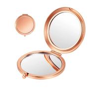Generico Pocket Mirror For Women - Handheld Metal Makeup Accessories