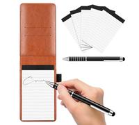 Generico Pocket Notebook, 3x5 Inch Mini Journal Book, Small Portable Writing Notepad, Compact Daily Note Taking Planner, Durable Travel Friendly Paper Journal, for Meeting Work School Daily Study