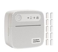 Generico Pocket Photo Printer, Portable Wireless Label Maker, Fast Clear Printing, Compact Design, Phone Printer for Family, Kids, and Travel, Can Use Everyday