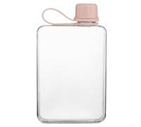 Generico Pocket Water Bottle, 500ml Flat Drink Cup, Portable Sports Flask, Leak-Proof Slim Design, Cold Water, Perfect for Purse, Ideal for Summer Activities, 4.13 x 7.09 x 1.57 inches