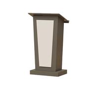 Generico Podio for Leggio Resistente, Altoparlante for Insegnanti in Legno con Ripiano, Supporto da Scrivania for Laptop Versatile, capacità di Carico 150 kg for Chiese Seminari Scuole