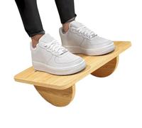 Generico Poggiapiedi - Legno, A Dondolo/grande, Ergonomico E Resistente All'usura, Con Elevazione Delle Gambe | Poggiapiedi Sotto La Scrivania Che Adatta La Postura Per Ufficio, Casa, Spazi