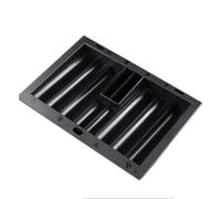 Genérico Poker Chip Stabile Rack Stabile Chips Rack Fatto | Schermo Da Tavolo con Un Ripiano Trasparente | Organizzatore Chips Pole per Tavolo Distributore,