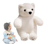 Generico Polar Bear Plush, Stuffed Animal, Colorful Lighting Doll, Soft Hugging Pillow, Night Light Home Decoration for Boys, Girls, and Cozy Bedroom Ambiance, Vibrant Light Display