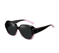 Generico Polarized Fit-Over Sunglasses - Wrap-Around Eyewear For Men Women | UV Protection Oversized Fitover Glasses Unmatched For Driving & Biking | Lightweight Sport Shades For Outdoor Use