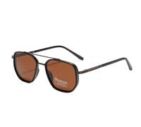 Generico Polarized Sunglasses, Square Frame Eyewear, 5.51x5.51x1.65 Inches Uv Protection Lightweight Build Accessory, Tinted Eyeglass for Men, Women, Travel, Beach, Photoshoots, Bridal Party