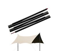 Genérico Pole con baldacchino: Asta di Supporto telescopica in Alluminio Forte, Attrezzatura da Campeggio all'aperto Rinforzata | Parola di Estensione Regolabile in Lega Ispessita, di rifugio