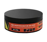 Generico Pollero per Pneumatici - Blackening da 100 g di Ruote, balsamo per la Pulizia, Formula Resistente all'Acqua Pneuma Shpe Cream Care Truck Tractor RV SUV | Prodotti per per -Dettagli Kit