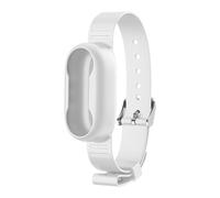 Generico Polsino in silicone per Insta360 GO3S, custodia protettiva, multi-funzionale fotocamera regolabile cravatta fissa (Bianco)