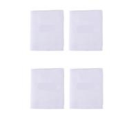 Generico Polsino Sportivo da 2/4/6 Pezzi, Protezione for Il Polso Che assorbe l'umidità del Sudore for Tennis, Basket, Corsa, Polsino Avvolgente for in Palestra(White-4pcs)