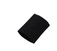 Generico Polsino Sportivo Elastico con Supporto for Polso a Compressione Singola for tendinite da Tennis for Uomo e Donna(Black)