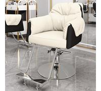 Generico Poltrona da Parrucchiere idraulica Regolabile, Poltrona Girevole per Salone di Trucco per stilisti, Poltrona da Barbiere Professionale, Attrezzatura per Spa e Bellezza Domestica, Comodi mobi