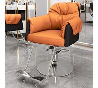 Generico Poltrona da Parrucchiere idraulica Regolabile, Poltrona Girevole per Salone di Trucco, Poltrona da Barbiere Professionale per Parrucchieri, Attrezzatura per la Bellezza della Spa Domestica,