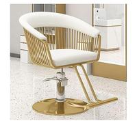 Generico Poltrona da Parrucchiere Professionale per casa e Salone - Poltrona da Barbiere Girevole con Pompa idraulica, Seduta Regolabile per Il Massimo Comfort e versatilità