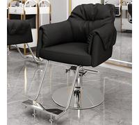Generico Poltrona Girevole idraulica per Parrucchiere - Poltrona Regolabile per Trucco e Barbiere per Salone e Spa Domestica, Attrezzatura Professionale per Parrucchieri, Design Comodo e Durevole