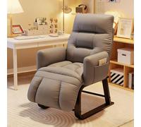 Generico Poltrona Relax Regolabile, Poltrona D'Accento Ergonomica Con Imbottitura Doppio Strato, Tessuto Tecnico Per Camera, Soggiorno E Ufficio