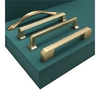 Generico Pomelli e maniglie for porte moderne for porte interne Mobili dorati Armadi Cassetti Maniglie for armadi da cucina in massello Maniglie(D9 192-200)