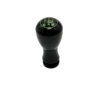 Generico Pomelli Leva Cambio,Leva Pomello Testa del cambio universale manuale a 5 marce Ingranaggio in lega di alluminio(Black)
