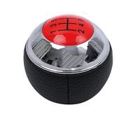 Generico Pomello del cambio a 5/6 velocità per auto, leva del cambio con impugnatura a penna per BMW Mini R50 2000-2006 Cabrio R52 R53 per Cooper(Red 5 speed)