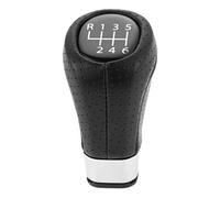 Generico Pomello del Cambio Kit Cuffia Leva Cambio 5/6 Marce per BMW Serie 1/3 E87 E88 Ricambi Auto(B 6-Speed Type)