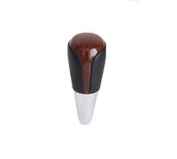 Generico Pomello del cambio per Toyota Tacoma Camry per RAV4 Corona 8mm per pomello del cambio per Toyota Corona marrone carbonio cromato argento Leva del cambio dell'auto(Brown)