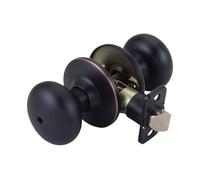 Generico Pomolo Universale For Porta Con Meccanismo Di Bloccaggio A 6 Vie In Bronzo Oliato For La Privacy, Standard Sicurezza For Camere Da Letto E Armadi