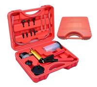 Generico Pompa a Vuoto Manuale,Kit Tester di Pressione con Manometro ed Estrattore,Kit Completo Spurgo Freni | per Officina Casa Garage Fai da Te Cambio Olio Riparazione e Manutenzione Veicoli