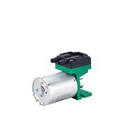 Generico Pompa dell'aria mini piccola da 6 V/12 V/24 V, 1,6 l/min, pompa for vuoto for campionamento VOC, pompa for soffiaggio aria e aspirazione aria(24V G2DC2468)