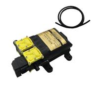Generico Pompa for acqua elettrica ad alta pressione 12V 7A 130PSI 10L/min AUTO Pompa for acqua elettrica a doppio nucleo for lavaggio auto