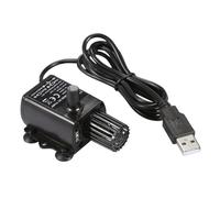 Generico Pompa for acqua senza spazzole USB con filtro Mini pompa for acqua e olio senza spazzole DC5V ultra silenziosa Pompa for fontana sommergibile impermeabile