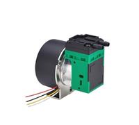 Generico Pompa for vuoto micro con regolazione della velocità senza spazzole CC da 1-4,2 l/min, pompa a pressione negativa, piccola pompa di campionamento da 12 V/24 V, analisi del gas(24V G4BW2460S)