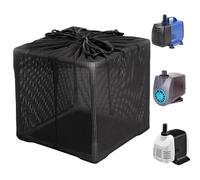 Generico Pond Pump Filter Bag, Mesh Screen Cover, Fine Mesh Anti-Clogging Protector, Durable Net Sleeve for Aquarium, Fountain, Fish Tank, Garden, Backyard, Outdoor Use, Garage