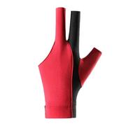 Generico Pool Billardhandschuh - 3-Finger Atmungsaktiv Rutschfest Elastisch, Schnell Trocknend | Einzelhandschuh Für Anfänger Billard Queue Spielen Training Zubehör Komfort